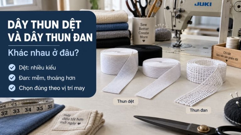 Dây Thun Dệt Và Dây Thun Đan Khác Nhau Thế Nào?