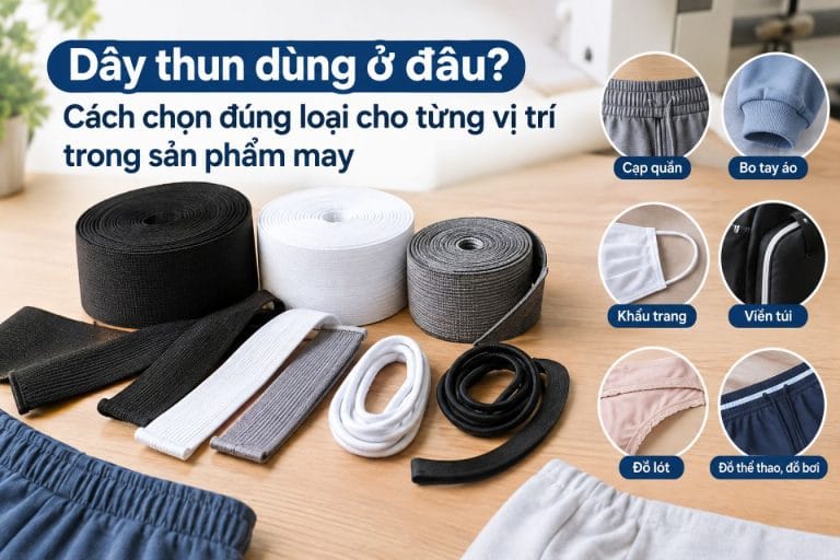 Dây Thun Dùng Để Làm Gì Trong Ngành May?